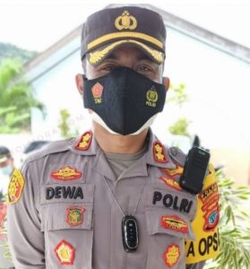 Foto ; Kapolres Boltim AKBP I Dewa Nyoman Agung Surya Negara, S.I.K.