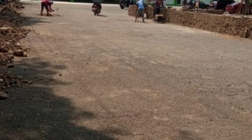 Pekerjaan Perbaikan Prasarana Diskeporapar Berjalan Sesuai Rencana