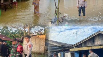 LSM Trinusa Apresiasi Kinerja Bhabinkamtibmas Dan Babinsa Gerak Cepat Pantau Desa Terdampak Banjir Di Pantai Cermin Jejak jurnalis